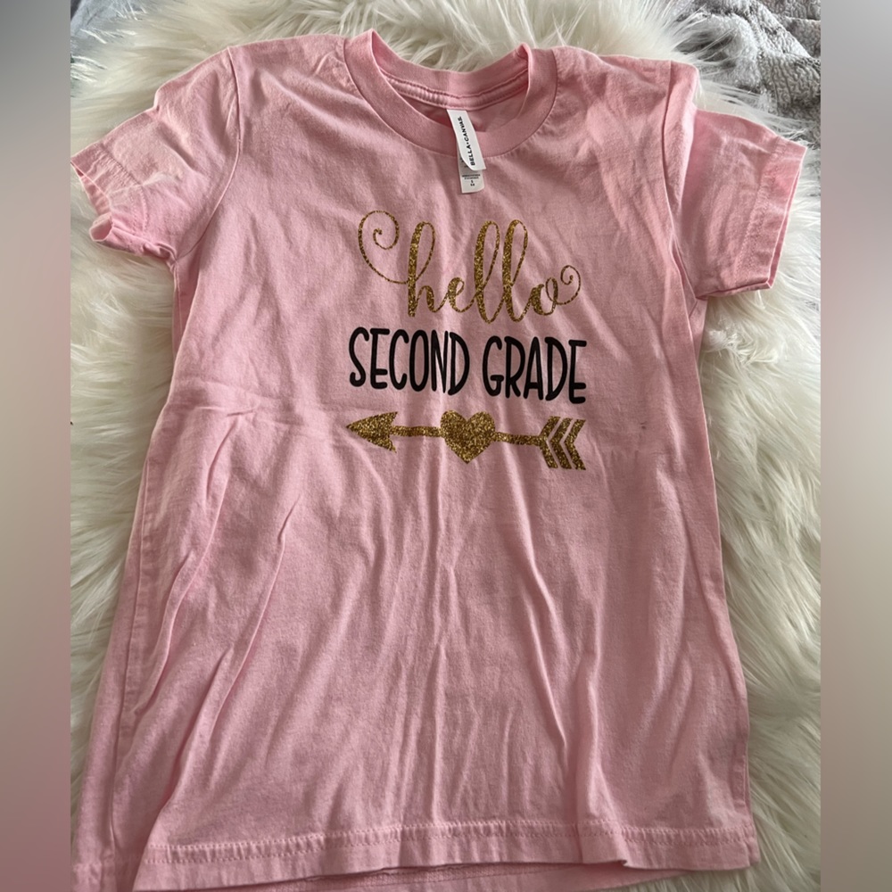 Hello Second Grade Tee